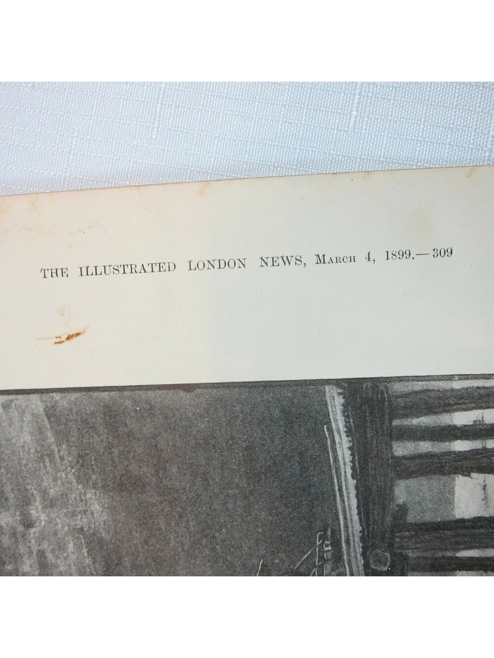 Antique 1899 Print By Rail to Klondike First Excursion-Train White Pass & Yukon